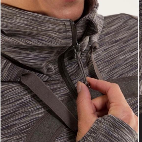 Lululemon full zip stride jacket in wren - Picture 6 of 6